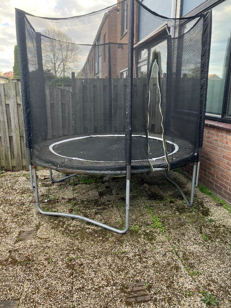 Trampoline, Ophalen, Gebruikt