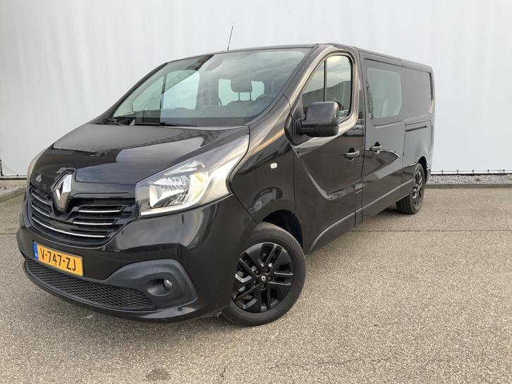 Renault Trafic 1.6 dCi T29 L2H1 Dub Cab Dub Schuifdeuren Air, Auto's, Bestelauto's, Bedrijf, Te koop, ABS, Airconditioning, Alarm