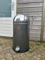 Wesco Prullenbak Antraciet - Zo goed als nieuw, Huis en Inrichting, Woonaccessoires | Prullenbakken, Ophalen, Gebruikt, Met pedaal