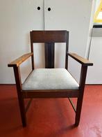 Berlage Stijl Stoel met Armleuningen, Antiek en Kunst, Ophalen