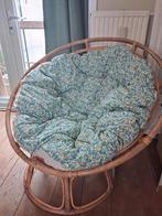 Handgemaakt Papasan Kussen - Bloemenprint, Overige kleuren, Bohemian, Retro, Comfortabel, Ophalen of Verzenden, Zo goed als nieuw