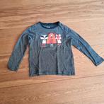 Blauw gestreept longsleeve shirt dieren maat 116 van C&A., Kinderen en Baby's, Kinderkleding | Maat 116, Ophalen of Verzenden