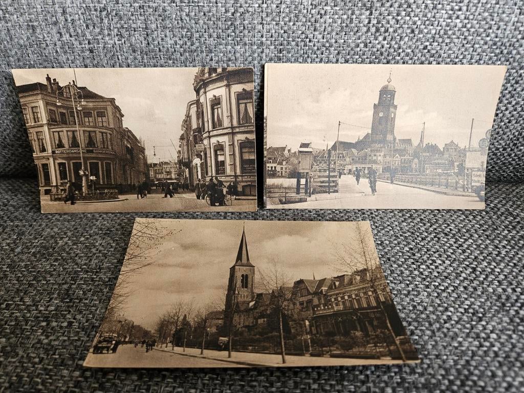 3 Ansichtkaarten van Deventer, Verzamelen, Ansichtkaarten | Nederland, Verzenden, Voor 1920, Ongelopen, Overijssel