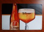 La Trappe 20x30 cm Reclamebord, Verzamelen, Biermerken, Ophalen of Verzenden, Nieuw, Reclamebord, Plaat of Schild, La Trappe