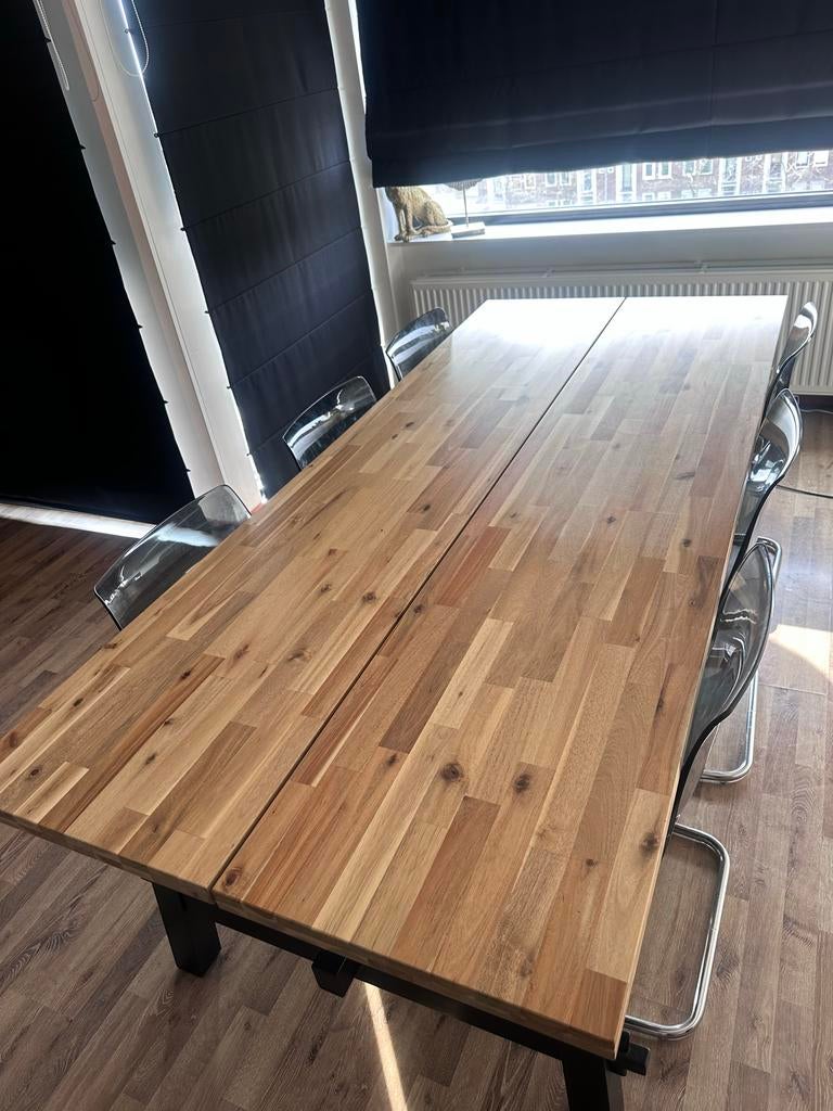 Eettafel SKOGSTA, Ophalen, Gebruikt, 100 tot 150 cm, 200 cm of meer