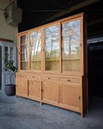 Brede Teak Buffetkast | Winkelkast Schuifdeuren | Teak #0639, Niet ingevuld, Niet ingevuld, Ophalen of Verzenden, Teakhout