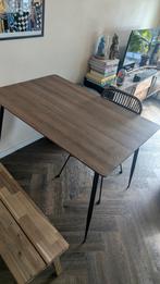 MOOS Benno Eettafel - 120 x 80 cm - Bruin, Ophalen, Overige materialen, Gebruikt, 100 tot 150 cm