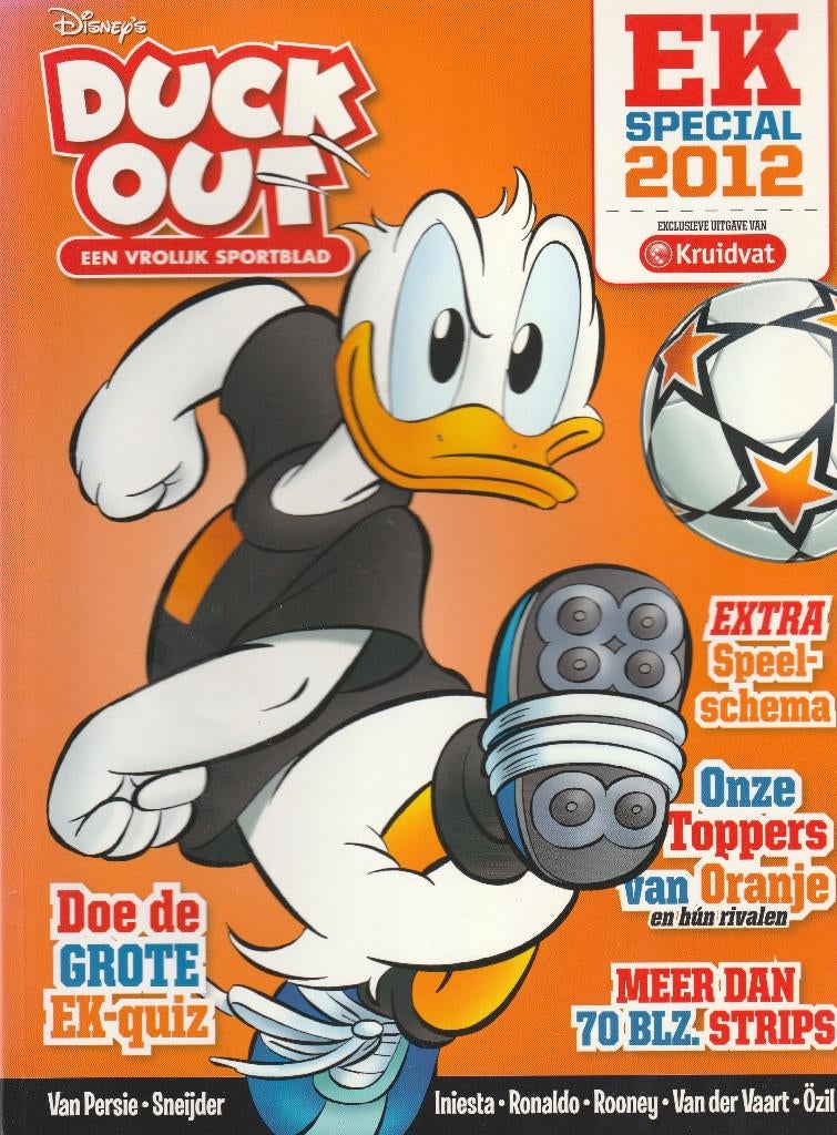 Duck out ek special 2012, Eén stripboek, Ophalen of Verzenden, Zo goed als nieuw
