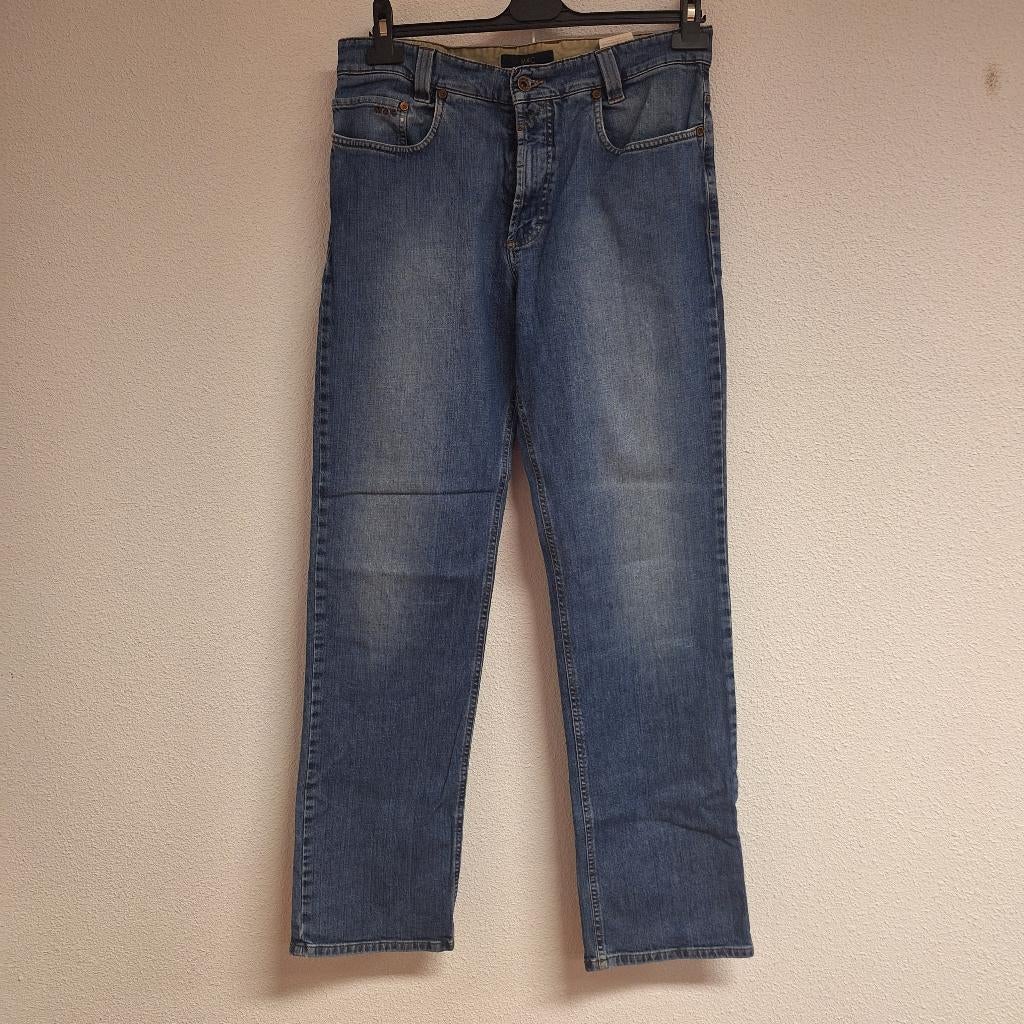 Heren jeans Mac Brad met rechte pijp, blauw, 33/34, MAC, Blauw, Ophalen of Verzenden, W33 - W34 (confectie 48/50)