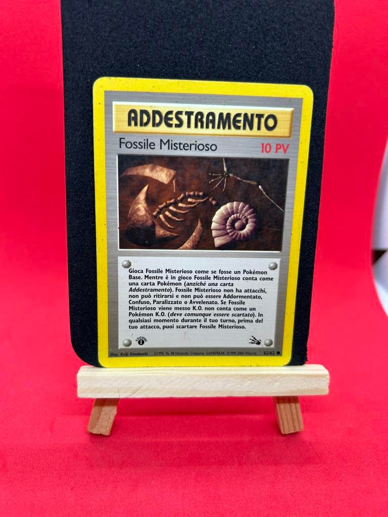 Mysterious Fossil 62/62 – Fossil 1st Edition – Italiaans, Ophalen of Verzenden, Zo goed als nieuw