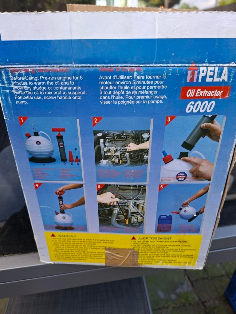 Pela 6000 oliepomp, Ophalen of Verzenden, Motor en Techniek