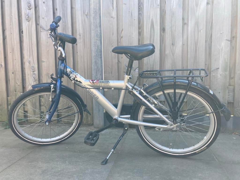 20 inch Jongensfiets Loekie X-Plorer, Fietsen en Brommers, Fietsen | Jongens, Ophalen, Gebruikt, Velgrem, Handrem