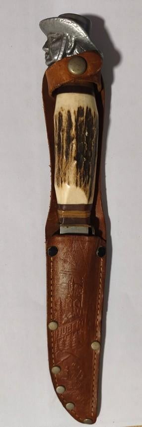 hubertus jacht  of survival mes jaren 70?, Ophalen of Verzenden, Landmacht, Overige gebieden, Mes of Dolk