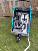 Qeridoo fietskar sportrex2 incl babyhangmat, Ophalen, Gebruikt, Opvouwbaar, Querido