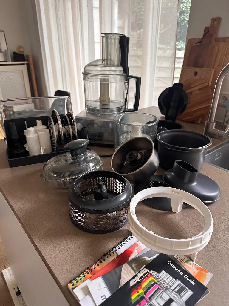 Keukenmachine Magimix 5200 XL, Witgoed en Apparatuur, Keukenmixers, Ophalen, Gebruikt, 2 snelheden