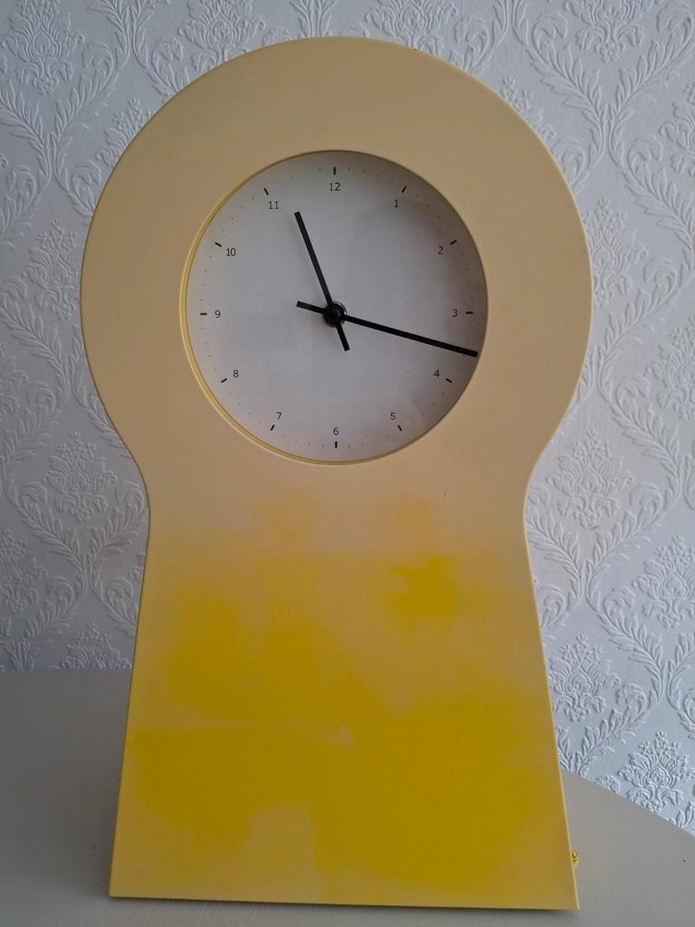 Vintage klok Ikea, Huis en Inrichting, Ophalen of Verzenden, Gebruikt, Wandklok