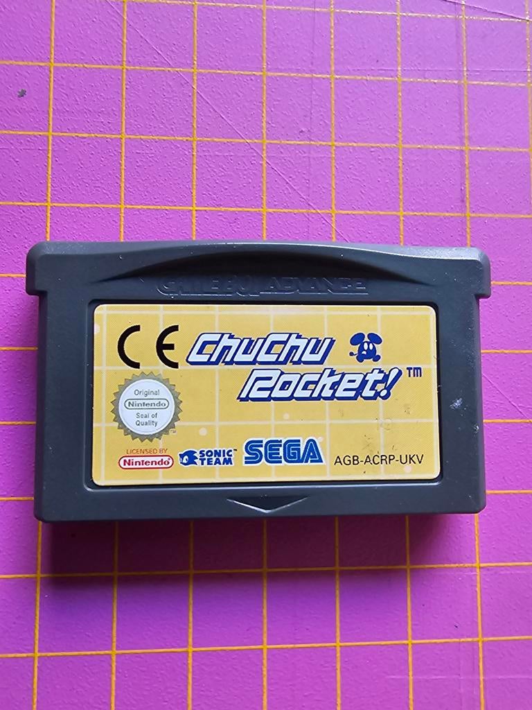 ChuChu Rocket! Game Boy Advance (GBA) - Sega, Spelcomputers en Games, Games | Nintendo Game Boy, Puzzel en Educatief, Gebruikt