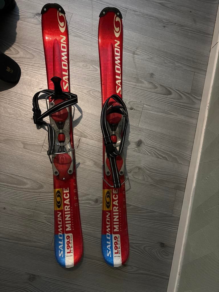 Salomon Mini Race L99.9 Ski's, Sport en Fitness, Skiën en Langlaufen, Ophalen, Gebruikt, Salomon, Skiën