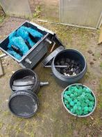 vijver en ornament benodigdheden, Ophalen, Gebruikt