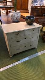 Antieke grenen ladekast, Ophalen