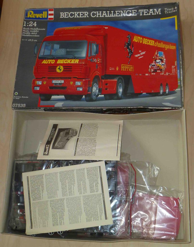 Becker Challence Team, Hobby en Vrije tijd, Modelbouw | Auto's en Voertuigen, Overige merken, 1:50 of kleiner, Ophalen of Verzenden