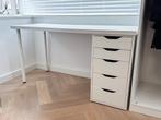 IKEA Bureau Lagkapten / Alex, Huis en Inrichting, Bureaus, Ophalen, Zo goed als nieuw, Bureau