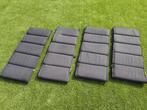 Kussens tuinstoel - 4 stuks antracietgrijs, Ophalen, Gebruikt, Grijs, Rechthoekig