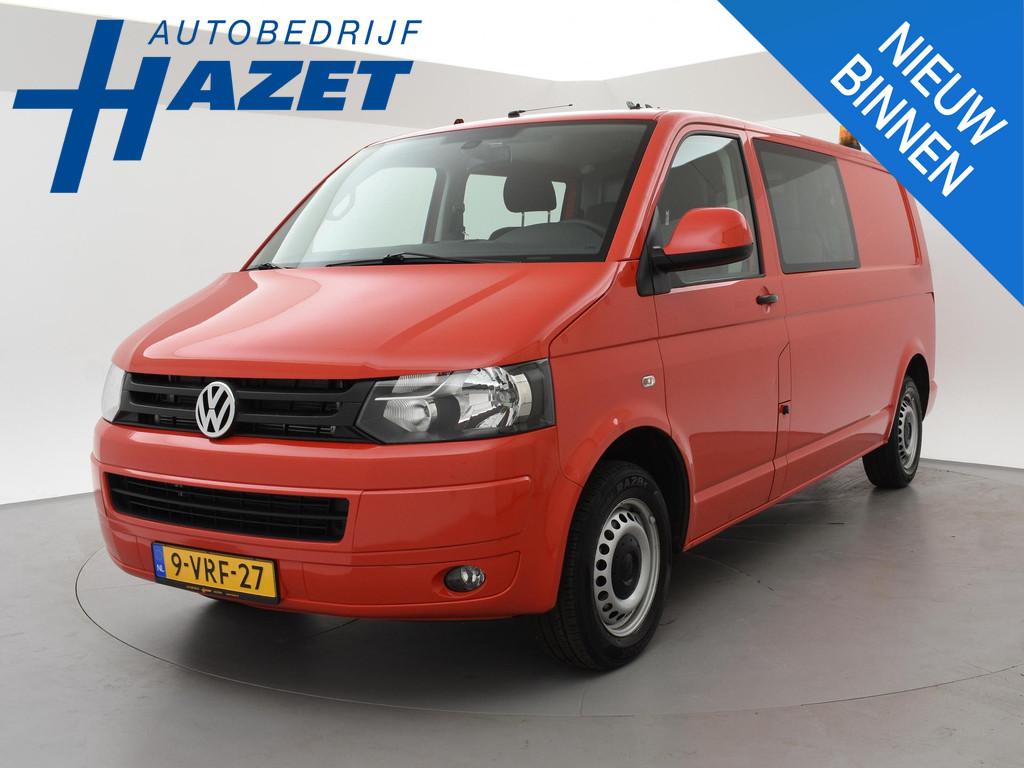 Volkswagen Transporter 2.0 TDI L2H1 *30.291 KM!* DUBBEL CABI, Auto's, Voorwielaandrijving, Euro 5, Stof, Gebruikt