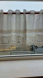 gordijn valletje ecru 29cm hoog, Valletje, Nieuw, Ophalen of Verzenden, 200 cm of meer