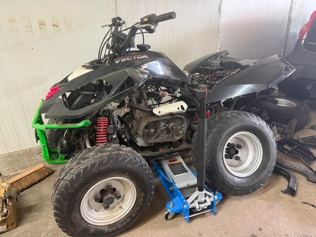 Eton vector st 250 cc automaat project/opknapper, Motoren, Quads en Trikes, Ophalen