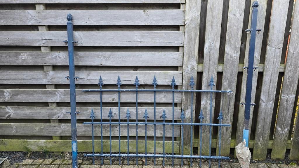 Smeedijzeren hekwerk, Ophalen, Gebruikt, IJzer, Sierhekwerk