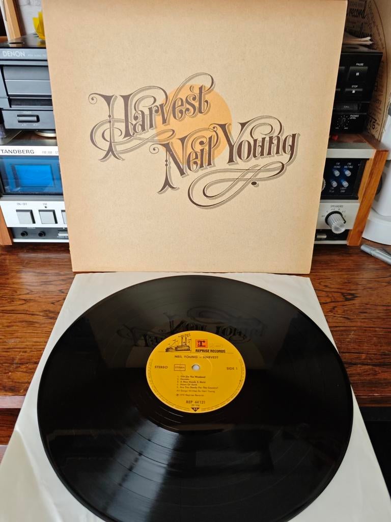 Neil Young - Harvest LP (Originele Persing), Cd's en Dvd's, Vinyl | Rock, Singer-songwriter, Gebruikt, Ophalen of Verzenden, 1970 - 1979