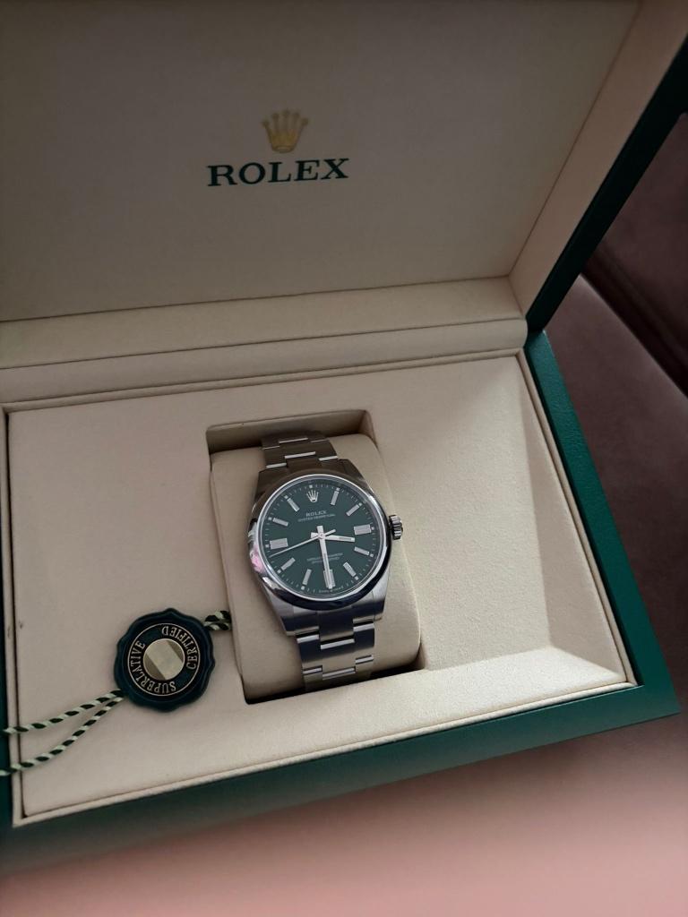 Rolex Oyster Perpetual 41, Sieraden, Tassen en Uiterlijk, Ophalen, Staal, Polshorloge, Nieuw