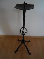 kaarsenstandaard ijzer smeedijzer kandelaar, Huis en Inrichting, Woonaccessoires | Kandelaars en Kaarsen, Ophalen of Verzenden