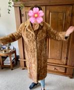 Vintage Nerts Bontjas - Elegante Lange Jas, Ophalen of Verzenden, Zo goed als nieuw, Maat 38/40 (M), Bruin