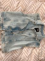 Spijker gilet met glittersteentjes - Maat XS, Kleding | Dames, Ophalen of Verzenden, Zo goed als nieuw, Maat 34 (XS) of kleiner