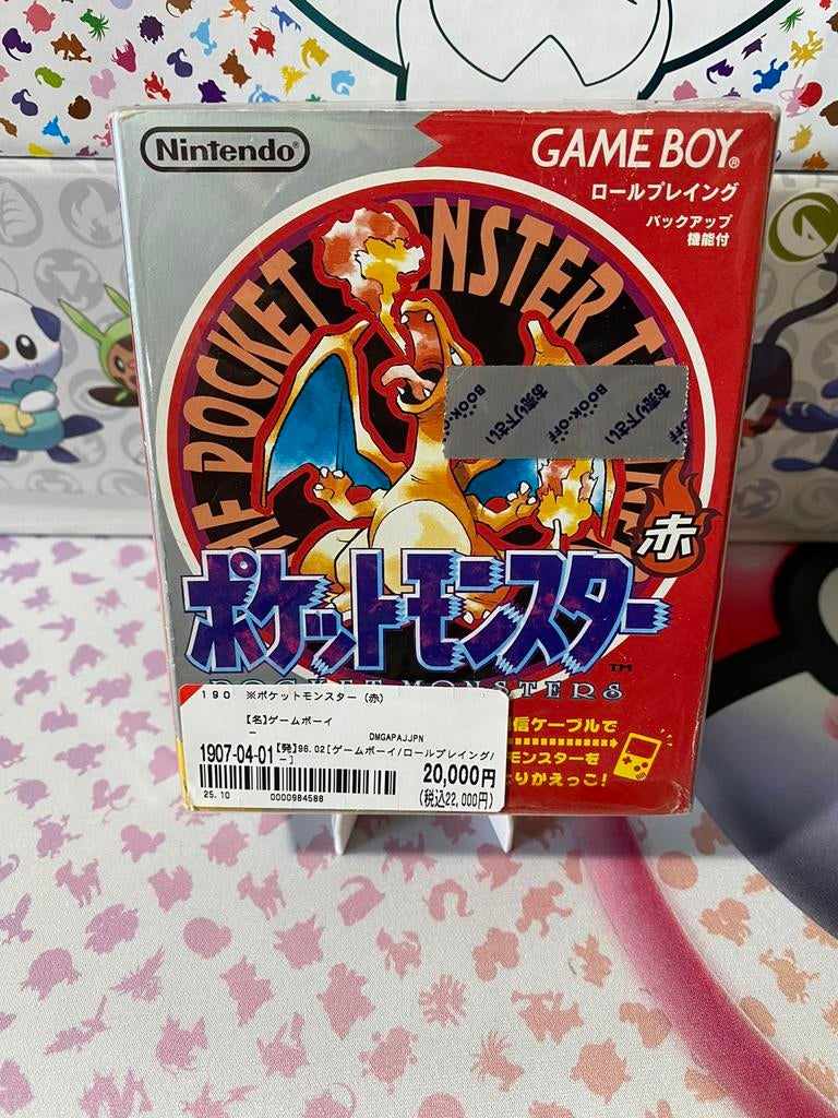 Pokemon Red Version Japanese Met doos Nintendo Gameboy, 1 speler, Ophalen of Verzenden, Zo goed als nieuw, Role Playing Game (Rpg)