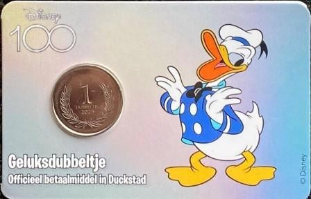 100 Jaar Disney Coincard 2023 (7 Euro per stuk), Ophalen of Verzenden, Overige landen, Overige waardes