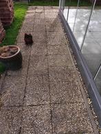 50 grindtegels 6040, Ophalen, Gebruikt, Beton, Overige typen