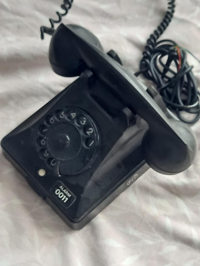 Bakelieten ptt Telefoon, Telecommunicatie, Vaste telefoons | Niet Draadloos, Ophalen of Verzenden, Met draaischijf
