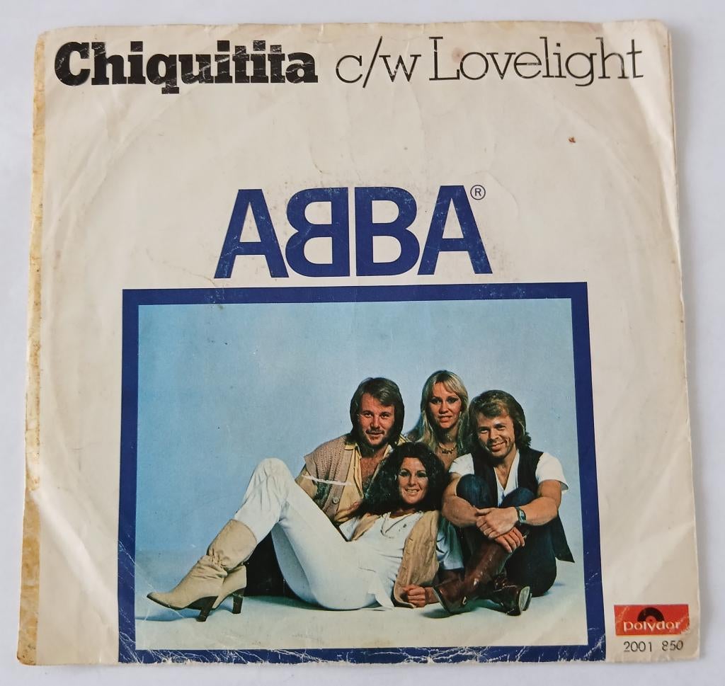 Abba - Chiquitita, Cd's en Dvd's, Vinyl Singles, Ophalen of Verzenden, Gebruikt, Pop, Single