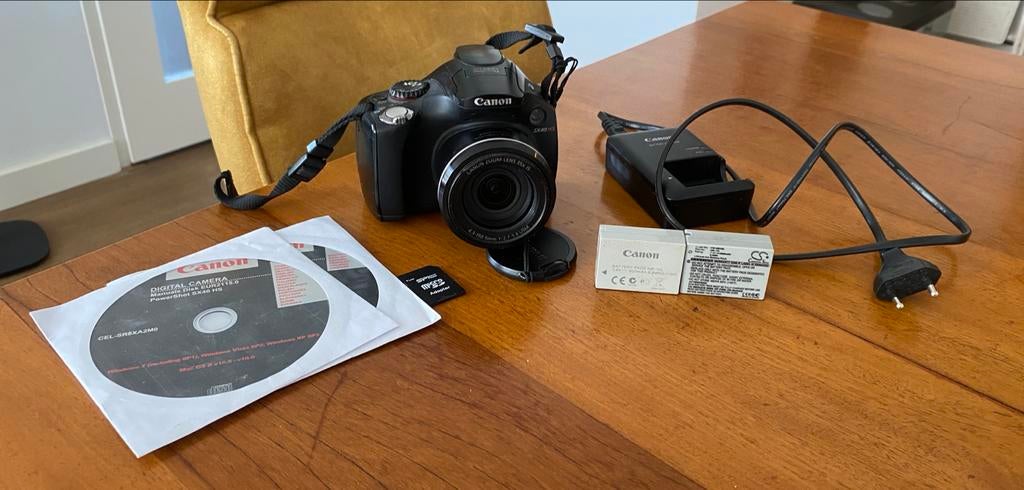 Canon PowerShot SX40 HS Digitale Camera - Compleet, Canon, Compact, Ophalen of Verzenden, Zo goed als nieuw