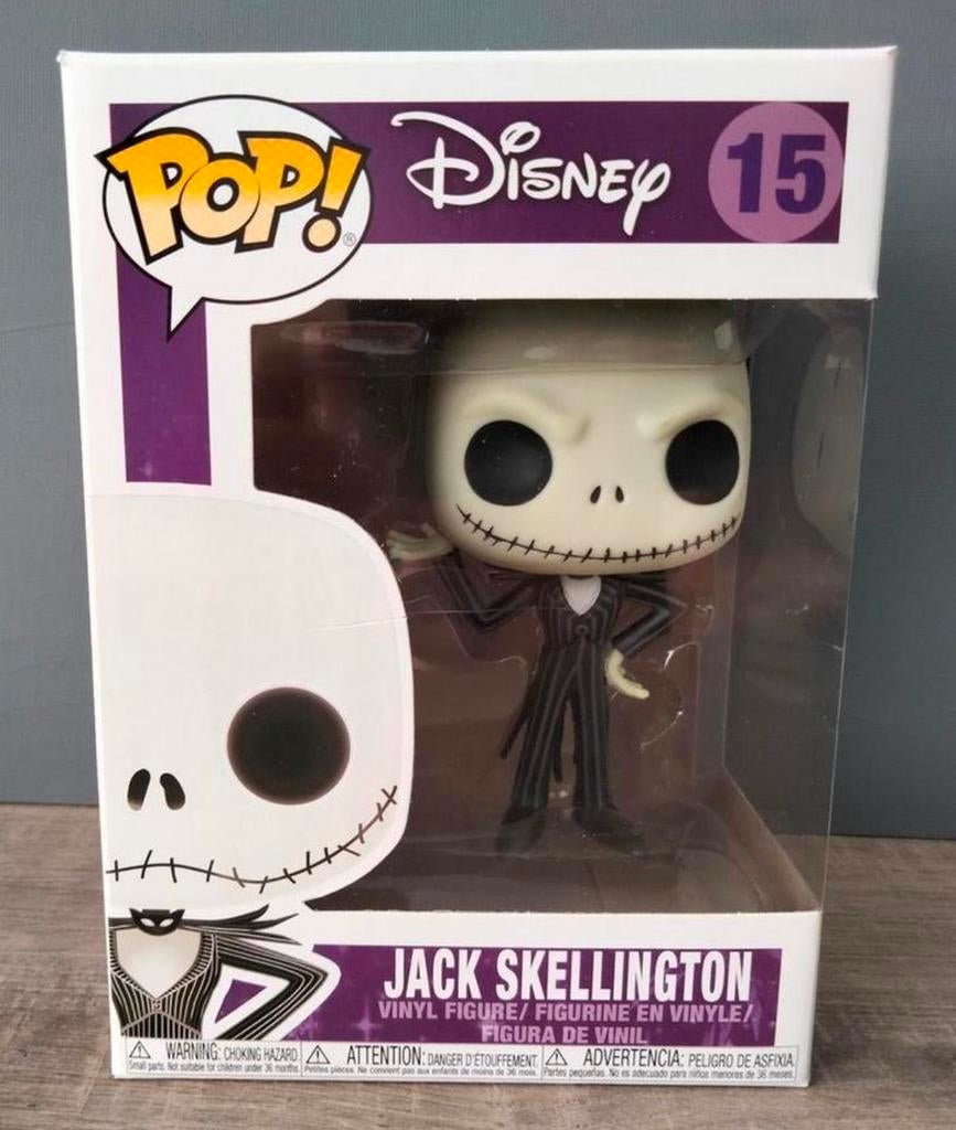 15 Jack Skellington Disney Funko Pop, Ophalen of Verzenden, Zo goed als nieuw