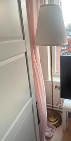 Stalamp Ikea Arstid goud wit, Huis en Inrichting, Lampen | Vloerlampen, Ophalen, Zo goed als nieuw, 100 tot 150 cm
