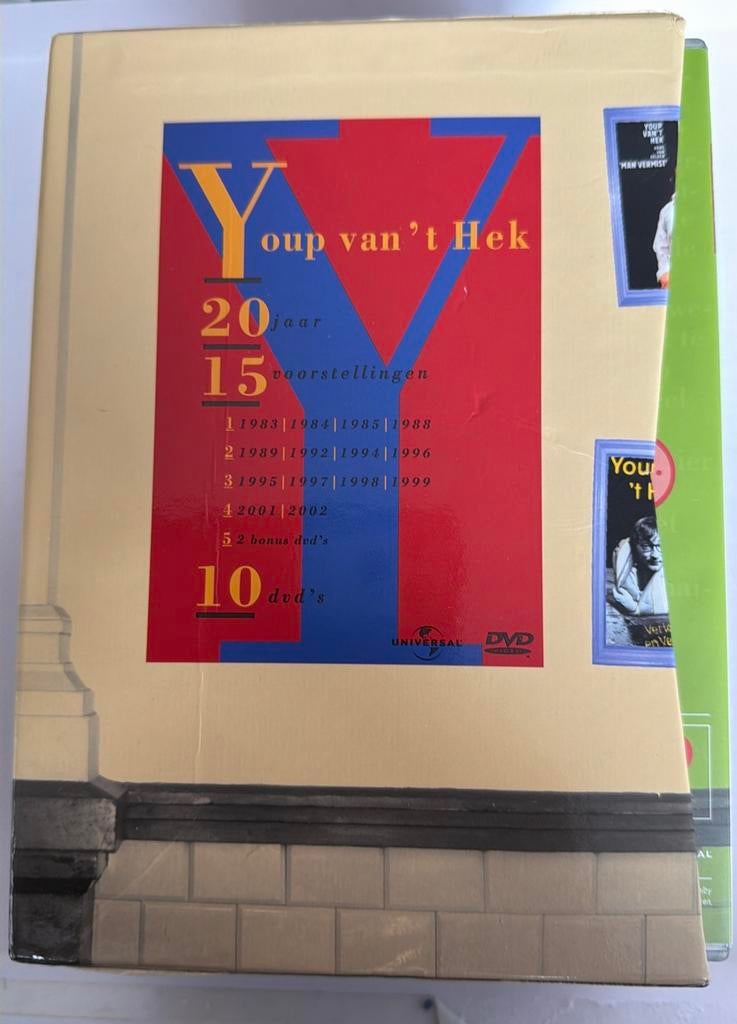 Youp van ‘t Hek dvd box 20 jaar 10 dvd s - 5050582102505, Verzenden