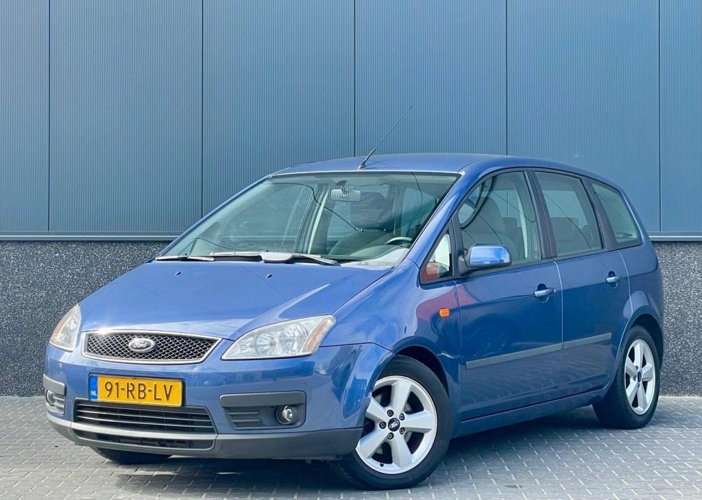 Ford Focus C-MAX 1.6-16V Futura Nieuwe APK (bj 2005), Auto's, 101 pk, Gebruikt, 4 cilinders, Blauw
