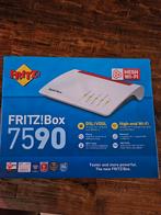 FRITZ!Box 7590 met Fritzrepeater 2400 en 2x Devolo AVPlus, Computers en Software, Ophalen of Verzenden