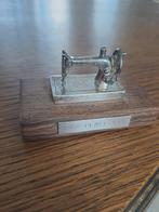 Miniatuur naaimachine pfaff 130jaar zilver 835, Ophalen of Verzenden