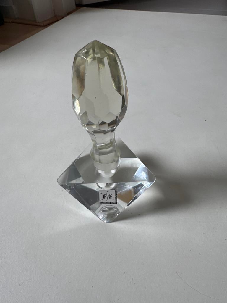 Glazen flessenstop van Desna Czech Republic, Ophalen of Verzenden