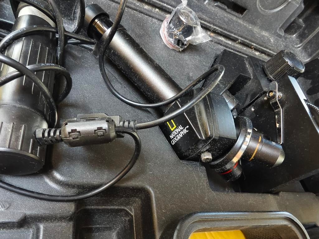 National Geographic microscoop, Ophalen, Minder dan 400x